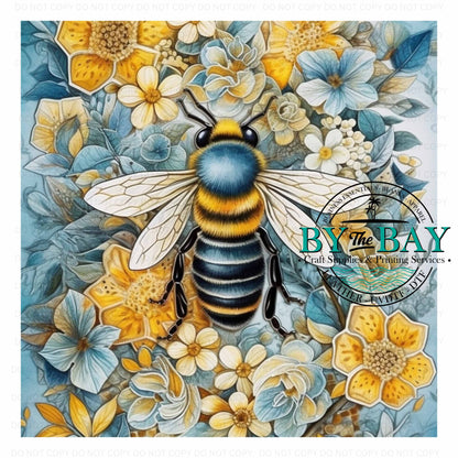 Blue Bee Panel (Various Sizes)