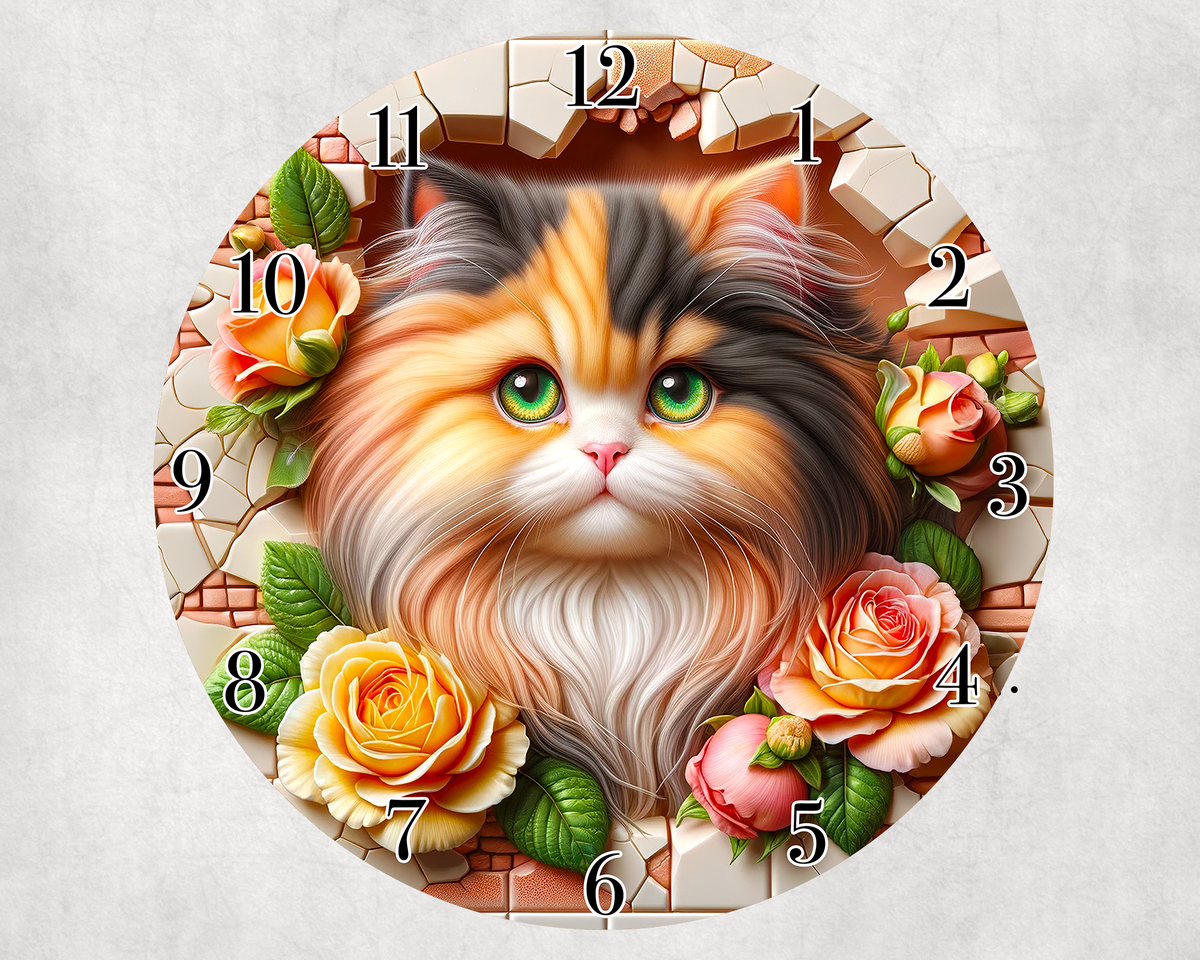 Cat Clock