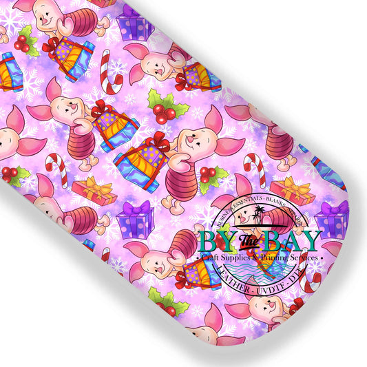 Christmas pig pink