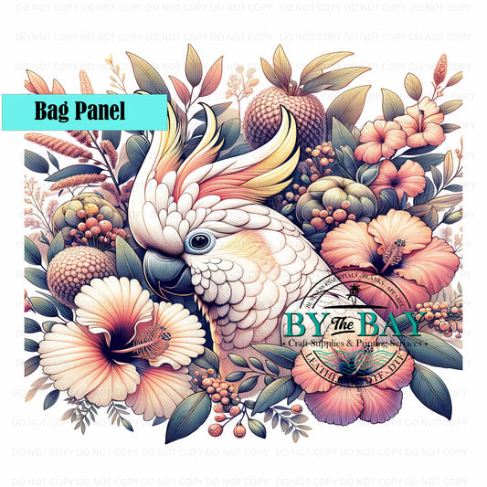 Cockatoo (Various Sizes) Bag Panels