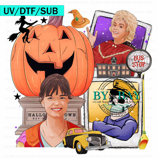 Halloweentown UV/DTF/SUB Print