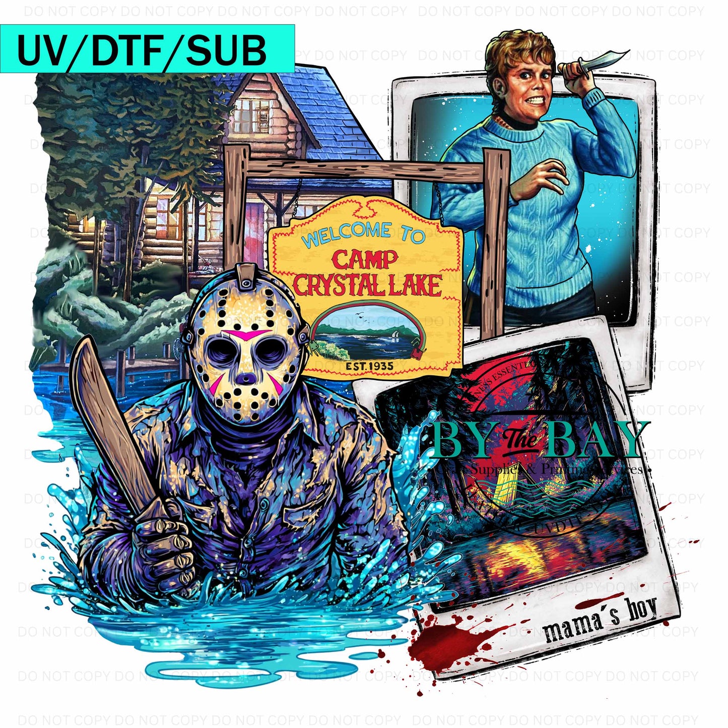 Jason Polaroid UV/DTF/SUB Print