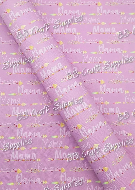 Roll  - Mama Faux Leather - Bare Butler Faux Leather Supplies 
