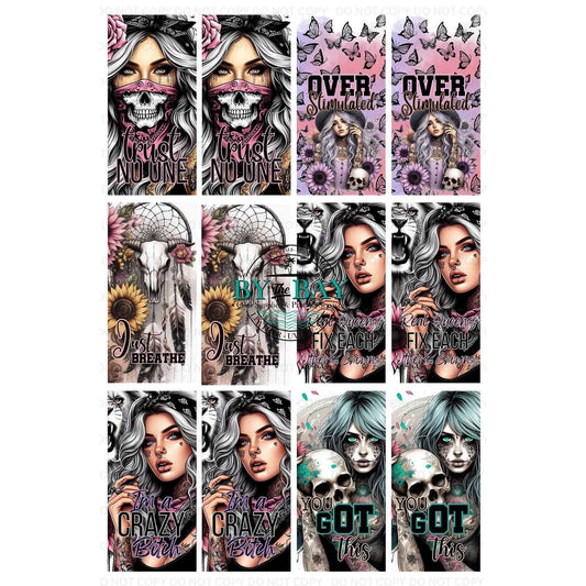 Mobile Phone Case MEGA BUNDLE 5 (36 PRINTS) UV Prints only