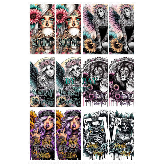 Mobile Phone Case MEGA BUNDLE 4 (36 PRINTS) UV Prints only