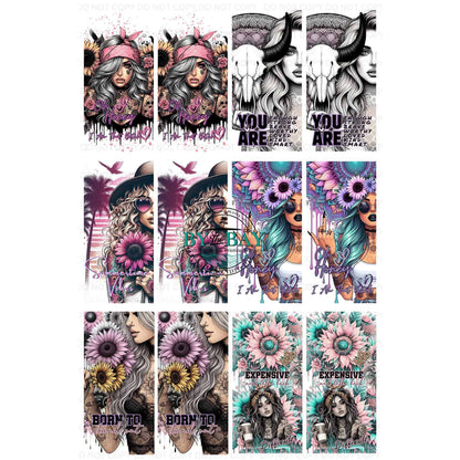 Mobile Phone Case MEGA BUNDLE 1 (96 PRINTS) Sublimation only