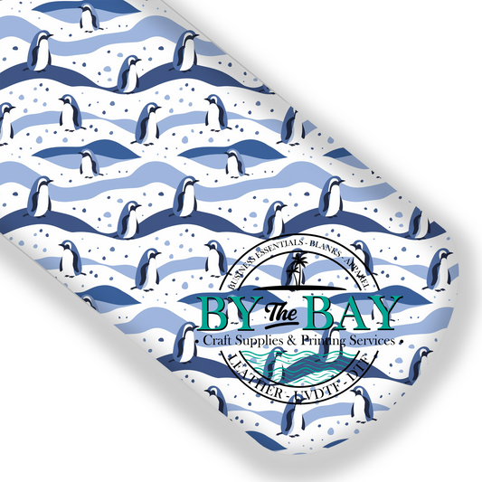 Penguin White And Blue