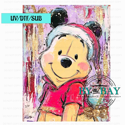 PBear Xmas UV/DTF/SUB Print