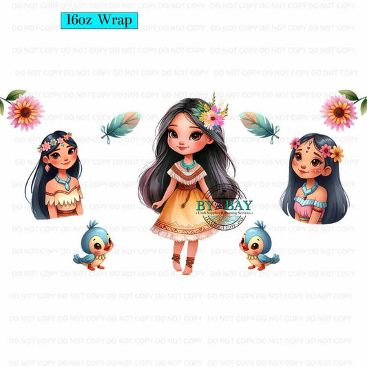 Princess P 16oz Wrap