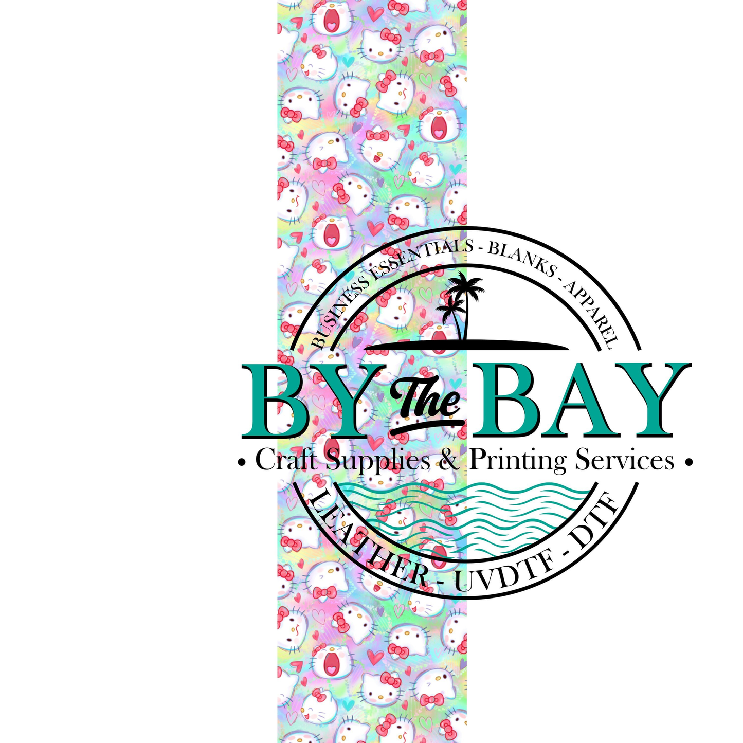 Rainbow Kitty Bookmark Decal