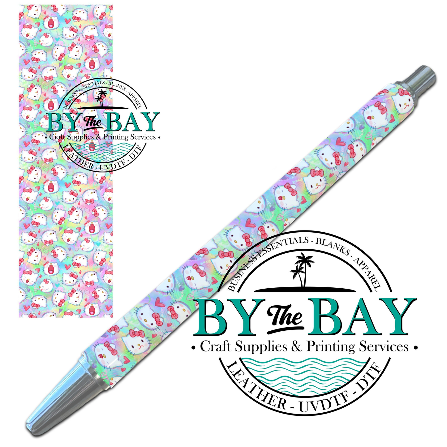 Rainbow Kitty UVDTF Pen Wrap