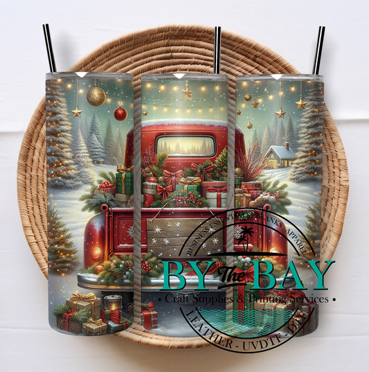 Red Xmas Truck