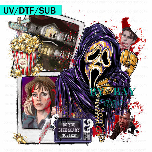 Scream Polaroid UV/DTF/SUB Print