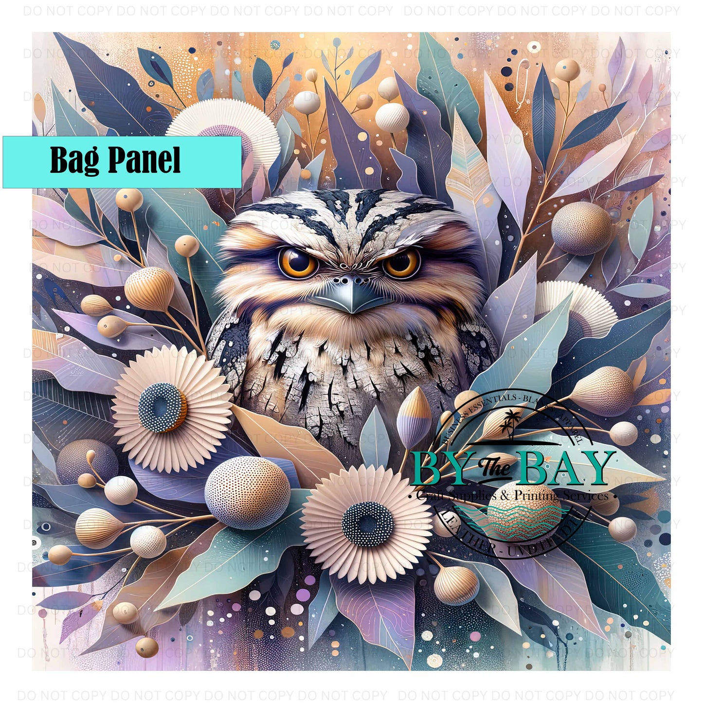 Tawny Frogmouth Bag Panel