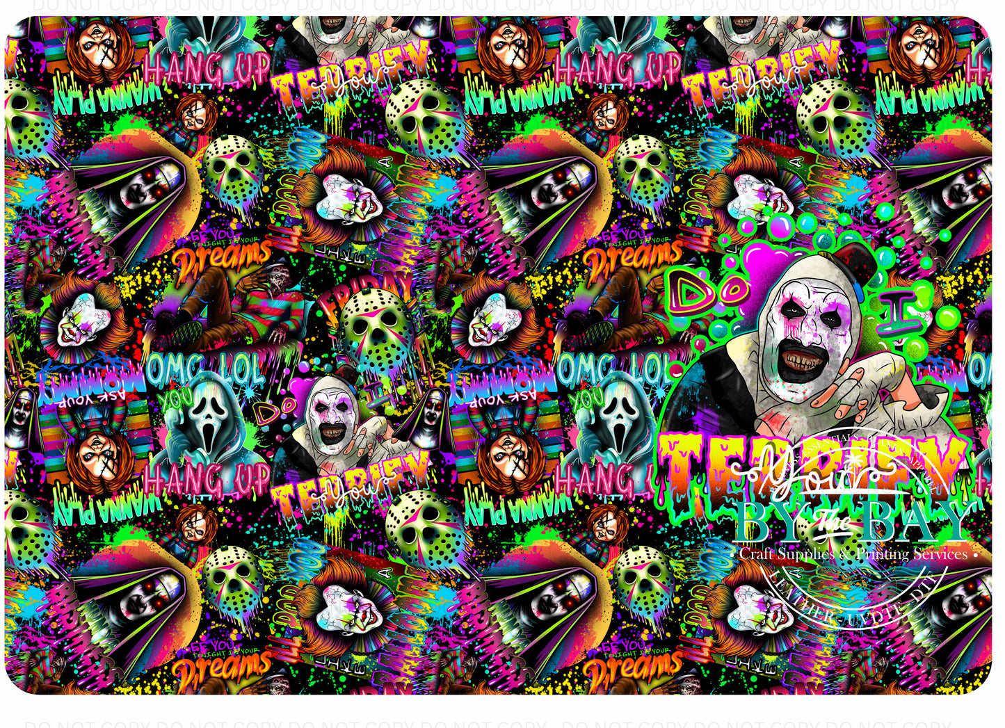 Terrify Daydream Notepad Cut Sew Panel