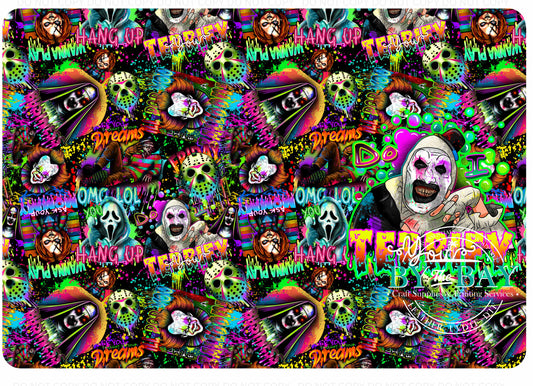 Terrify Daydream Notepad Cut Sew Panel