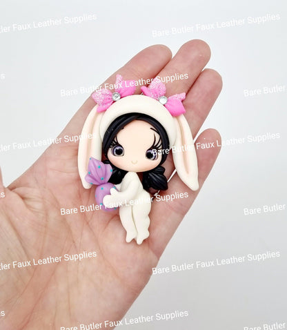 Bunny Girl Purple Bon Bon - Bare Butler Faux Leather Supplies 