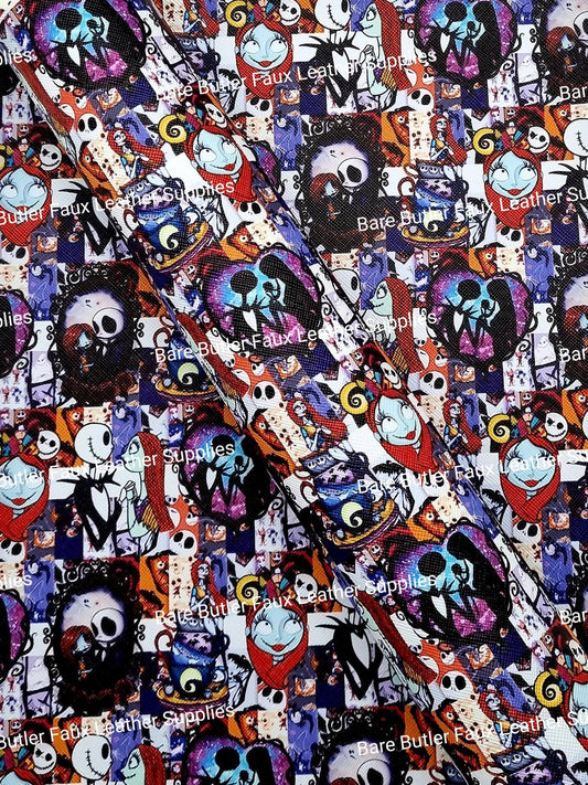 Mr. Pumpkin King Faux Leather - Bare Butler Faux Leather Supplies 