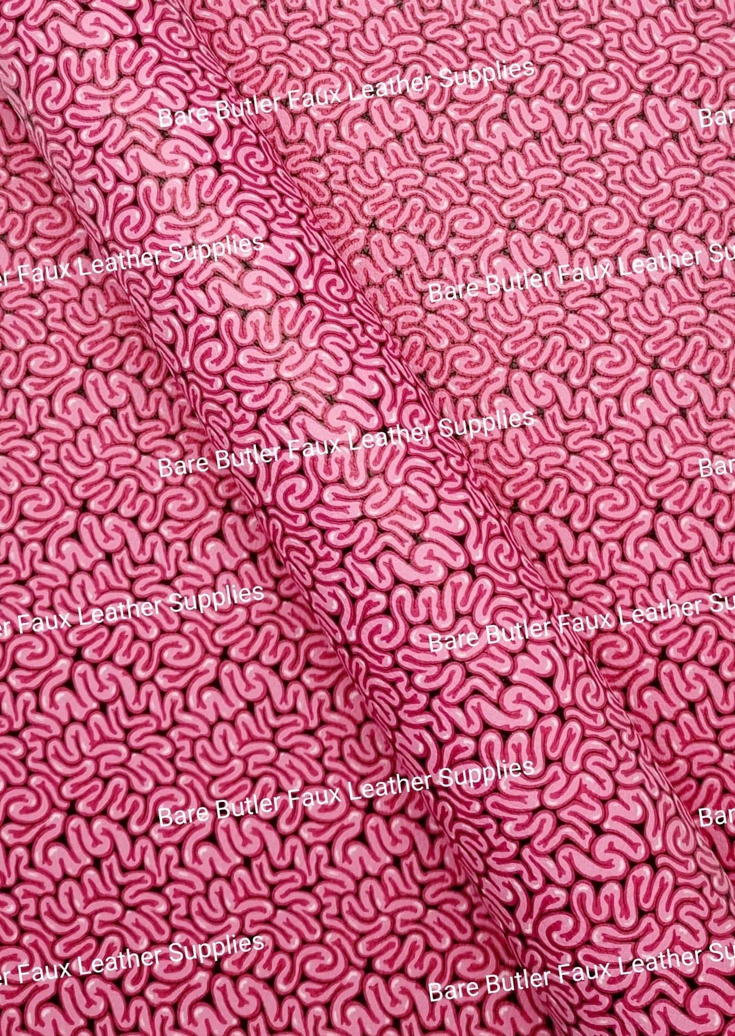 Brains Litchi - Bare Butler Faux Leather Supplies 