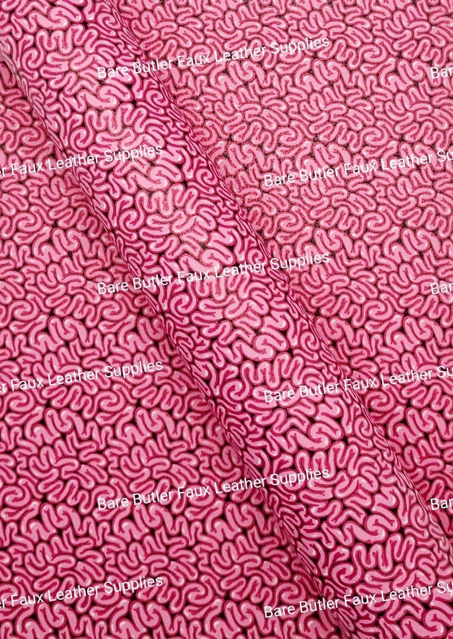 Brains Litchi - Bare Butler Faux Leather Supplies 