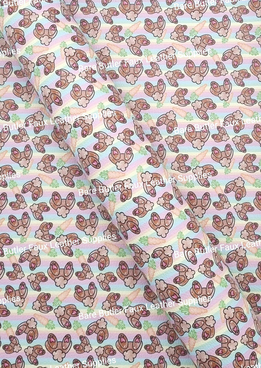 Bunny Bums Litchi - Bare Butler Faux Leather Supplies 