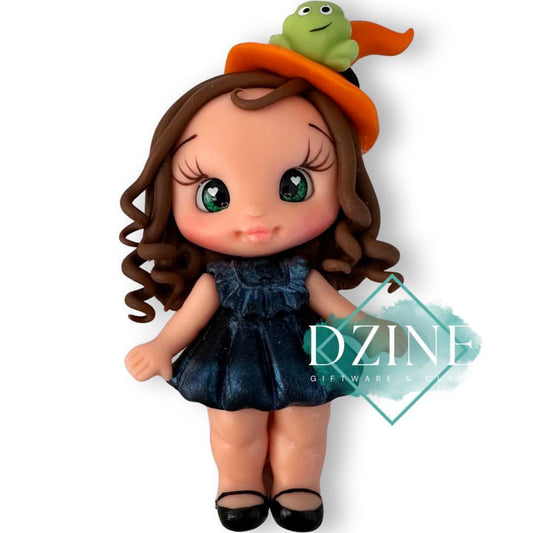 Cute girl witch