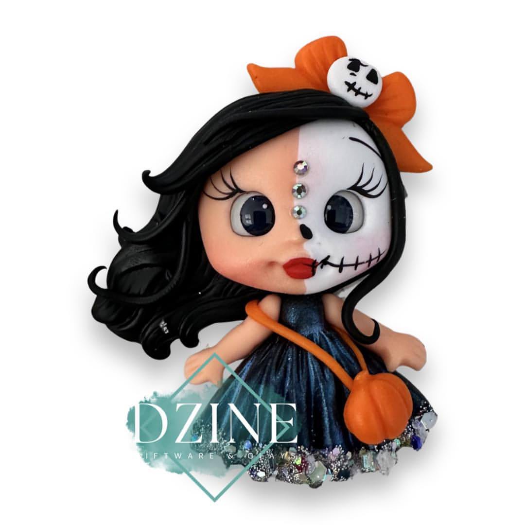 Cute sugar skull girl