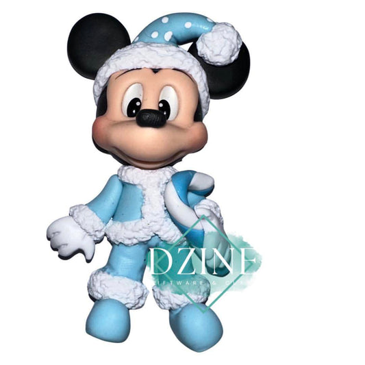 Blue Christmas Mr Mouse