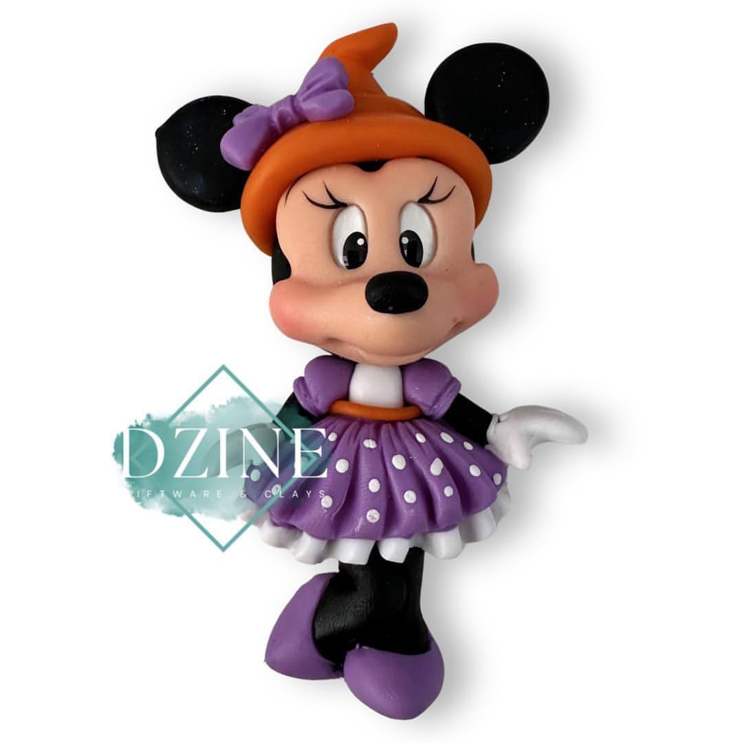 Halloween Mouse with polka dot dress