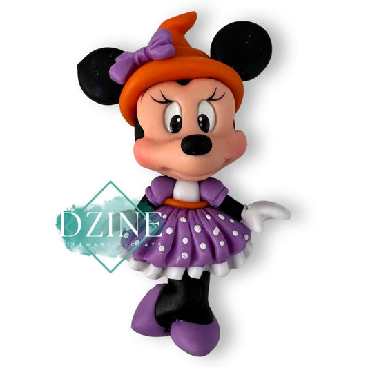 Halloween Mouse with polka dot dress