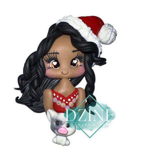 Christmas island princess portrait