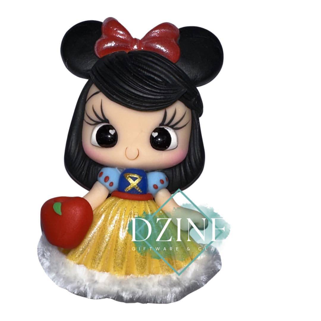 Christmas apple princess with mouse ears