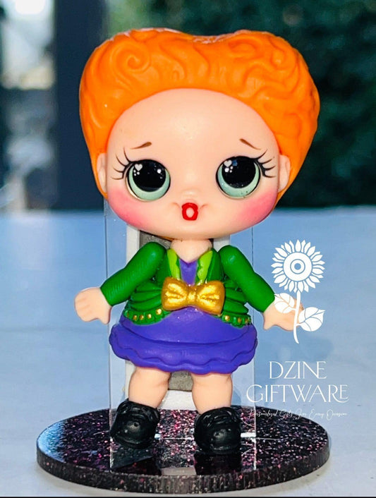 Orange haired sister lol