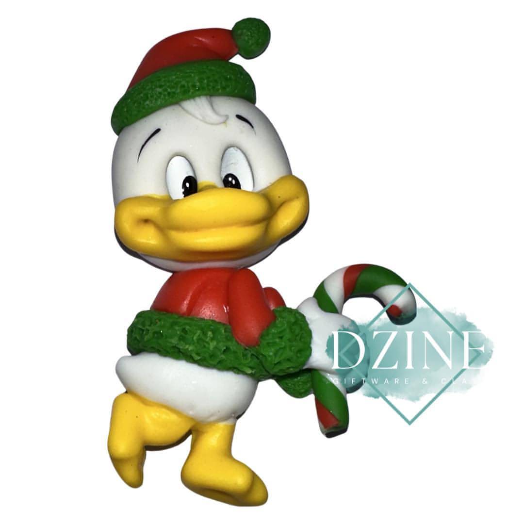 Christmas Donald with candy cane
