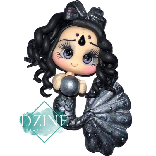 Black mermaid by Leina