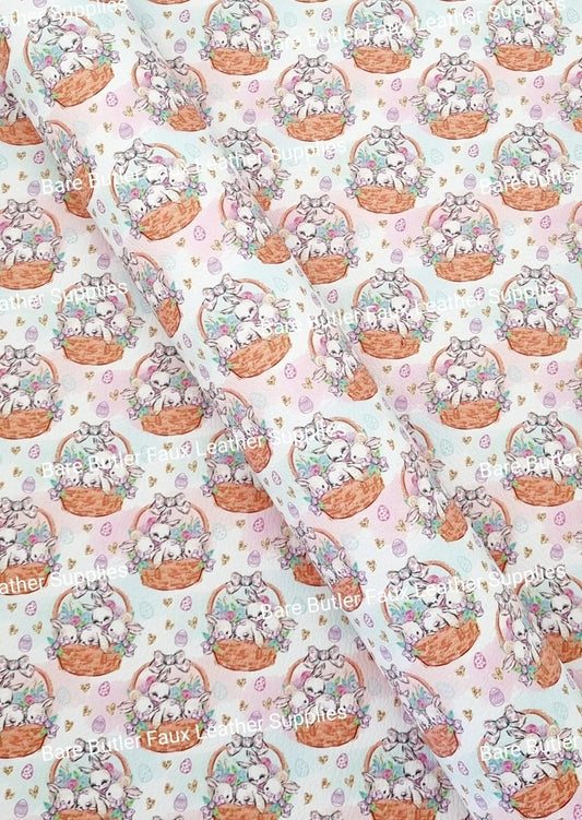 How do I like my eggs? Litchi - Animals, Bunny, Easter, Faux, Faux Leather, Leather, leatherette, Rabbit - Bare Butler Faux Leather Supplies 