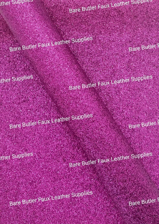 Glitter - Purple Grape - Berry, Faux, Faux Leather, Fine, Glitter, Leather, leatherette, Super - Bare Butler Faux Leather Supplies 