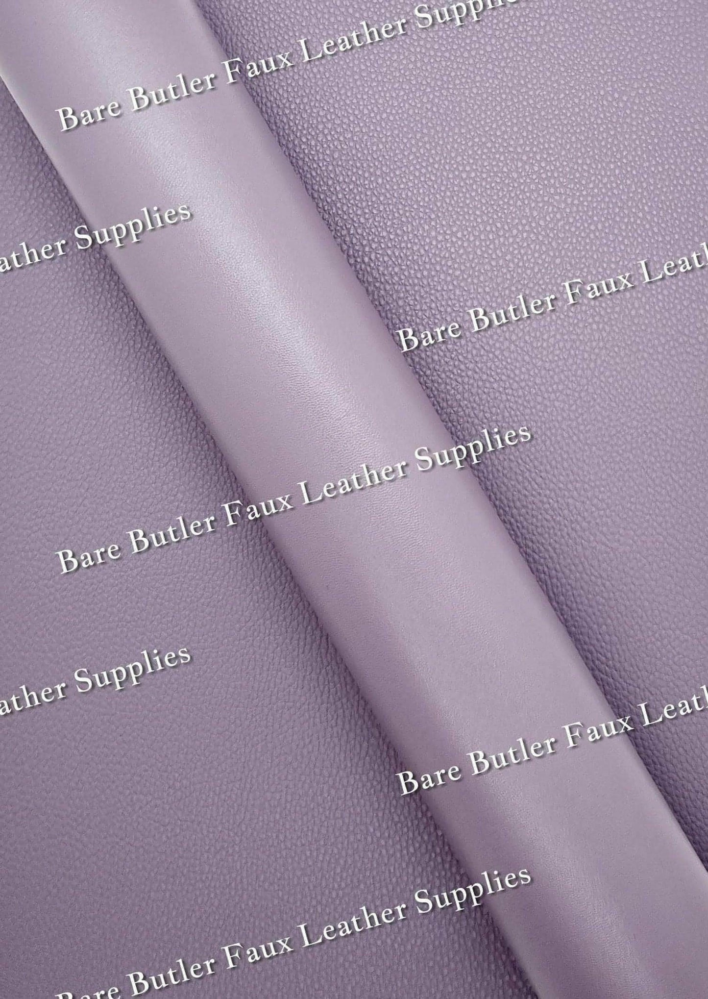 Double Sided Solid Colour Litchi - Lavender - Faux, Faux Leather, Leather, leatherette - Bare Butler Faux Leather Supplies 