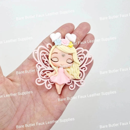 Easter Fairy - belle, bunny, Clay, Clays, costume, fluffy, lilly - Bare Butler Faux Leather Supplies 