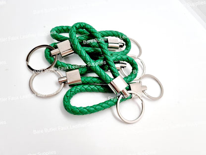 Faux Leather Wrist Strap - Green -  - Bare Butler Faux Leather Supplies 