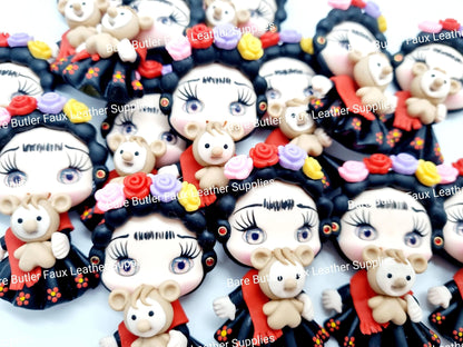 Girl & Her Monkey - Clay, Clays - Bare Butler Faux Leather Supplies 