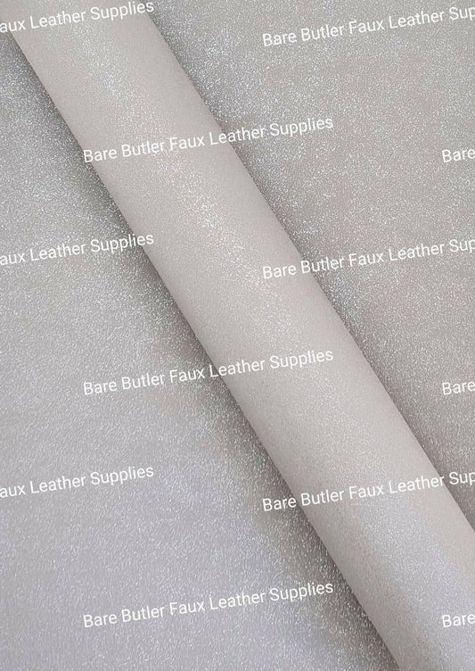 Glitter Suede - Grey - Faux, Faux Leather, Glitter, grey, Suede - Bare Butler Faux Leather Supplies 
