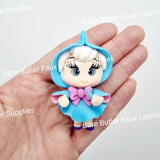 Godmother - Cinderella, Clay, Clays - Bare Butler Faux Leather Supplies 