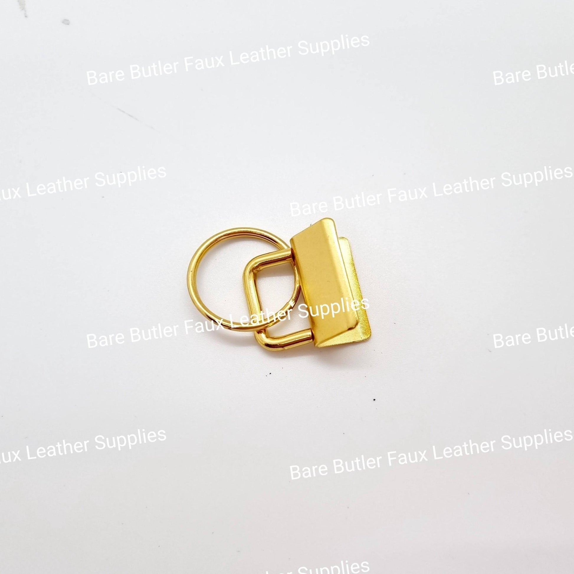 Key Fob Hardware - hardware, key fob - Bare Butler Faux Leather Supplies 