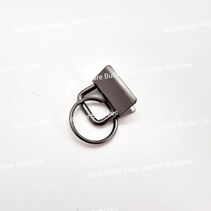 Key Fob Hardware - hardware, key fob - Bare Butler Faux Leather Supplies 
