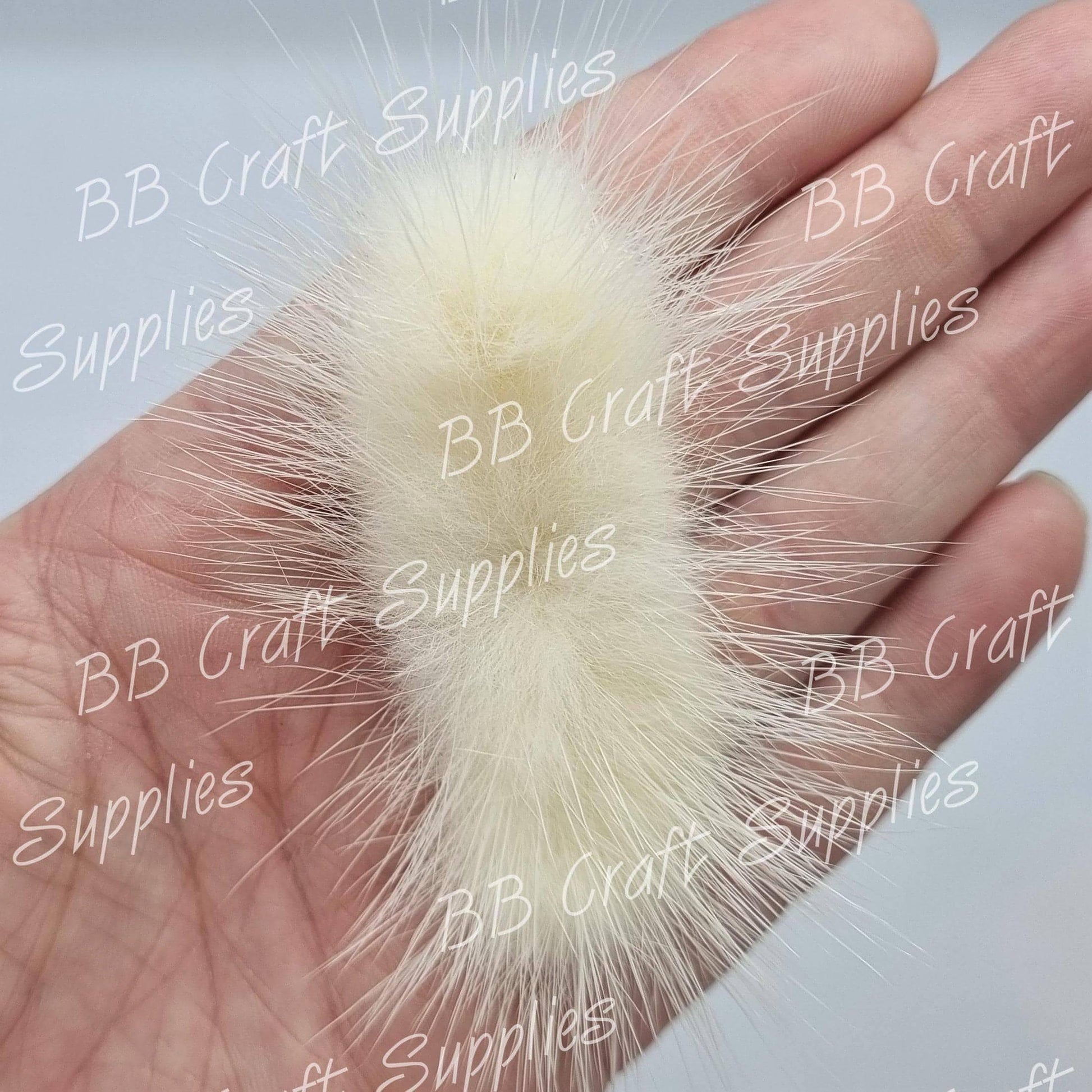 Mink Bowknot Strips - ear, Easter, headband, Rabbit - Bare Butler Faux Leather Supplies 
